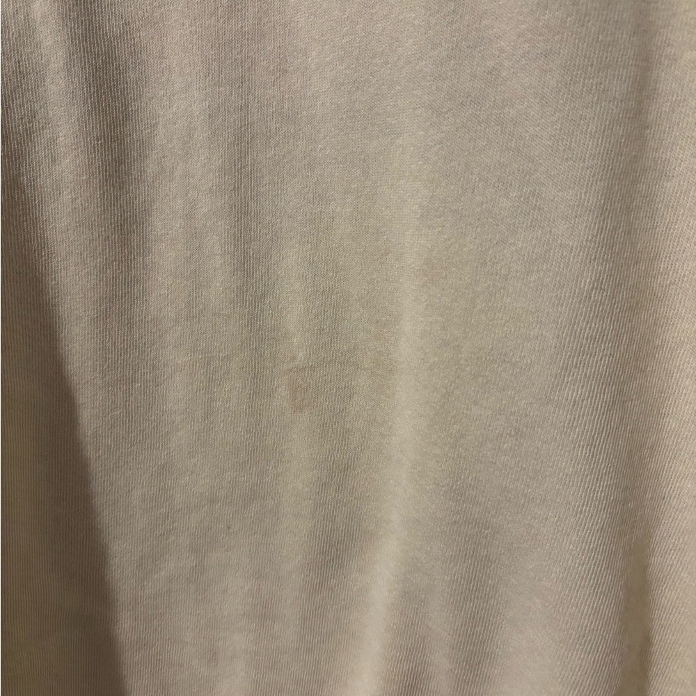 Grandmacore Cozy Chunky Top Stitch Cream Sweatshirt - Picture 7 of 8